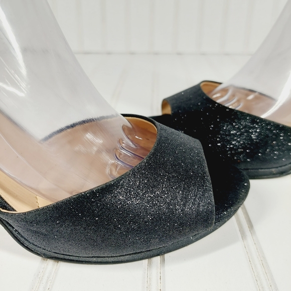 Badgley Mischka American Glamour Ankle Rhinestone Open Toe Sandal A 728 - Picture 10 of 15